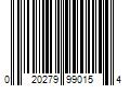 Barcode Image for UPC code 020279990154