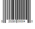 Barcode Image for UPC code 020280000040