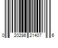 Barcode Image for UPC code 020286214076