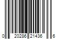 Barcode Image for UPC code 020286214366