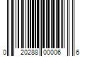 Barcode Image for UPC code 020288000066