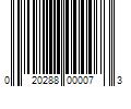 Barcode Image for UPC code 020288000073