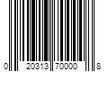 Barcode Image for UPC code 020313700008