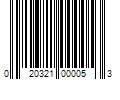 Barcode Image for UPC code 020321000053