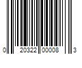 Barcode Image for UPC code 020322000083