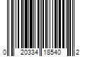 Barcode Image for UPC code 020334185402