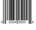 Barcode Image for UPC code 020334252005