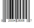 Barcode Image for UPC code 020334253057