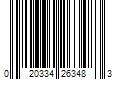 Barcode Image for UPC code 020334263483