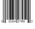 Barcode Image for UPC code 020334274502