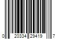 Barcode Image for UPC code 020334294197