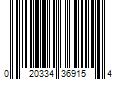 Barcode Image for UPC code 020334369154