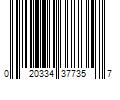 Barcode Image for UPC code 020334377357