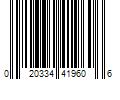 Barcode Image for UPC code 020334419606