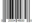 Barcode Image for UPC code 020334458308