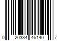 Barcode Image for UPC code 020334461407