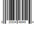 Barcode Image for UPC code 020334489494