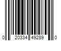 Barcode Image for UPC code 020334492890