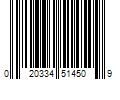 Barcode Image for UPC code 020334514509