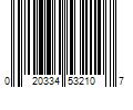 Barcode Image for UPC code 020334532107