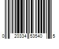 Barcode Image for UPC code 020334535405