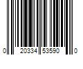 Barcode Image for UPC code 020334535900