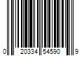 Barcode Image for UPC code 020334545909