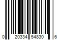 Barcode Image for UPC code 020334548306