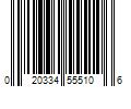 Barcode Image for UPC code 020334555106