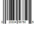 Barcode Image for UPC code 020334567505