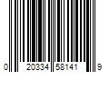 Barcode Image for UPC code 020334581419