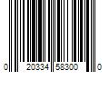 Barcode Image for UPC code 020334583000