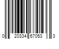 Barcode Image for UPC code 020334670533