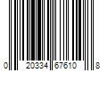 Barcode Image for UPC code 020334676108