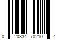 Barcode Image for UPC code 020334702104