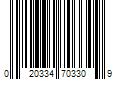 Barcode Image for UPC code 020334703309