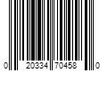 Barcode Image for UPC code 020334704580