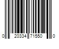 Barcode Image for UPC code 020334715500