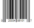 Barcode Image for UPC code 020334851017