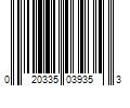 Barcode Image for UPC code 020335039353