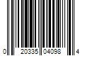 Barcode Image for UPC code 020335040984