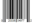 Barcode Image for UPC code 020335049772