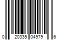 Barcode Image for UPC code 020335049796