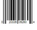 Barcode Image for UPC code 020335052604