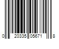 Barcode Image for UPC code 020335056718