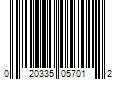 Barcode Image for UPC code 020335057012