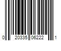 Barcode Image for UPC code 020335062221