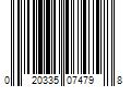 Barcode Image for UPC code 020335074798