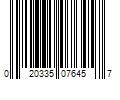 Barcode Image for UPC code 020335076457