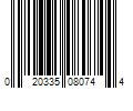 Barcode Image for UPC code 020335080744